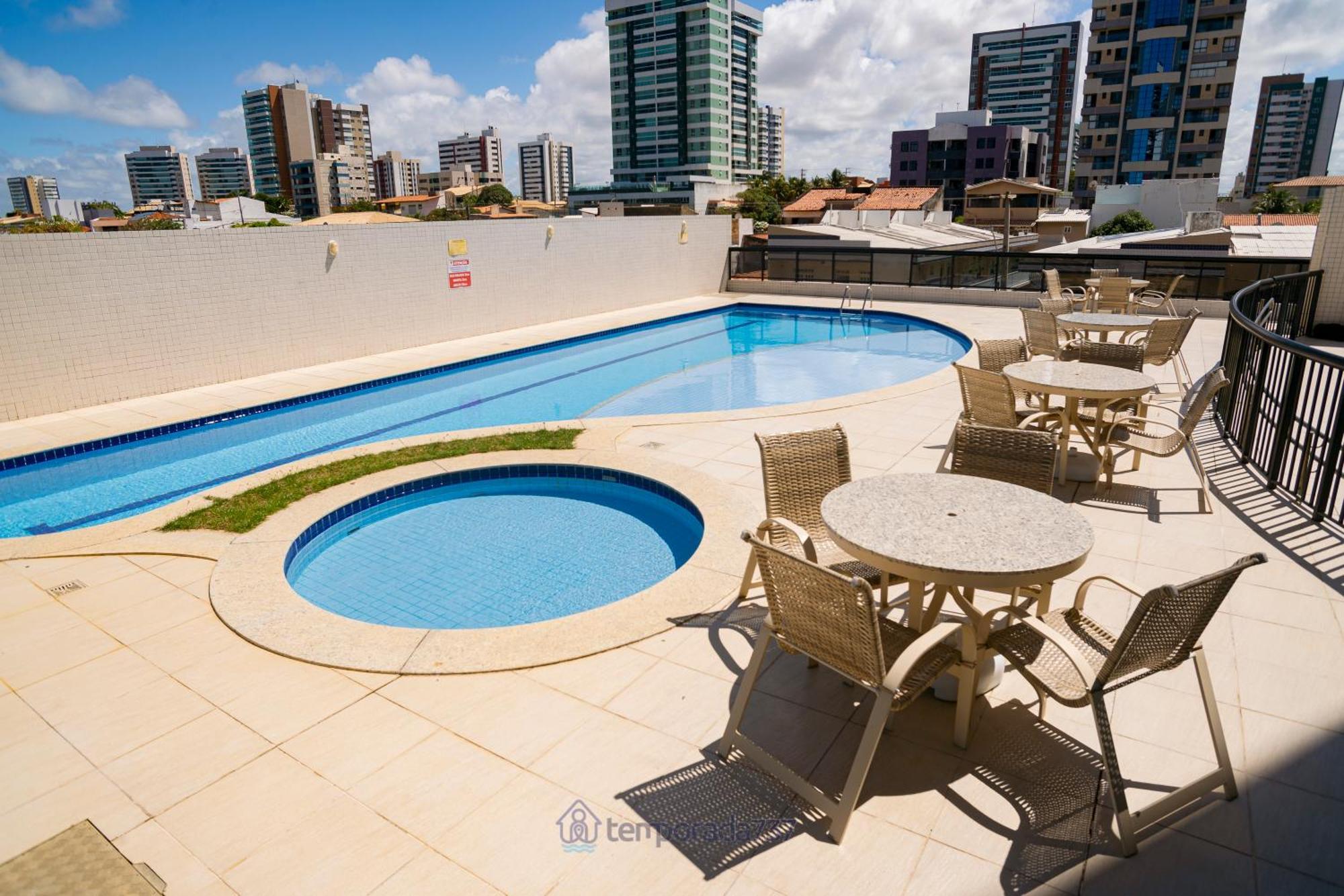 Elegante Apartamento Com Vista Mar Em Atalaia Aracaju Exterior photo