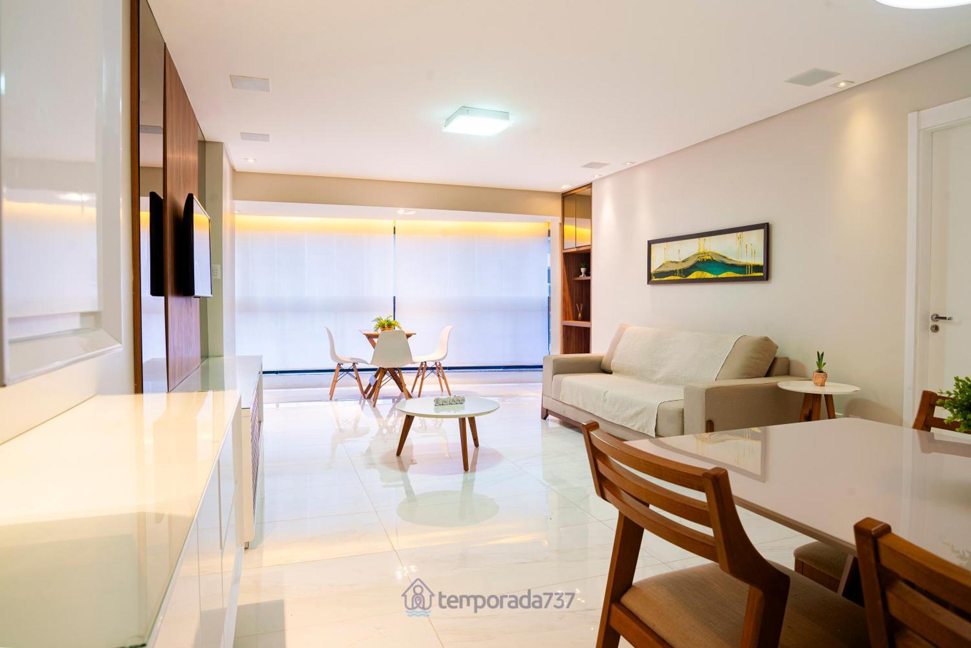Elegante Apartamento Com Vista Mar Em Atalaia Aracaju Exterior photo